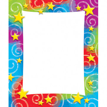 Colourful Memo Pads | Stars and Swirls Design Notepad