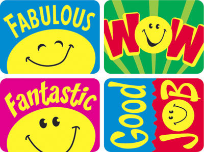 school reward stickers 6.5 x 4 112 stickers Sticko stickers smiley faces 