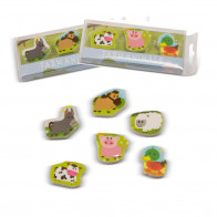 Farm Friends Animal Eraser Sets - 2 x Presentation Packs