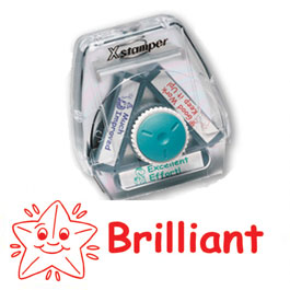 Brilliant Teacher stamp for marking