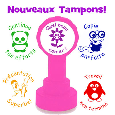 New French Language Teacher Stamps